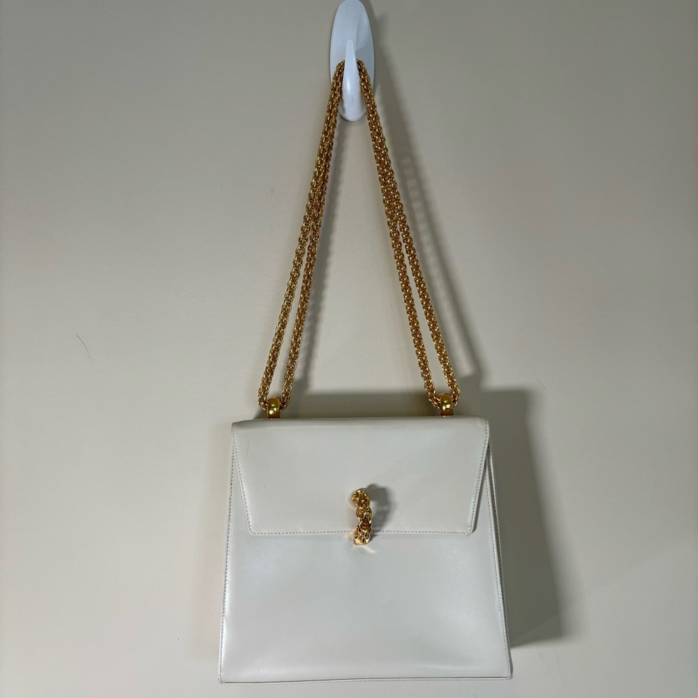 Elegant‎ White Crossbody Bag